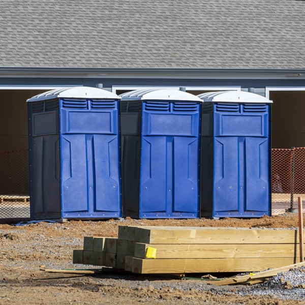 how can i report damages or issues with the portable restrooms during my rental period in Tolar TX